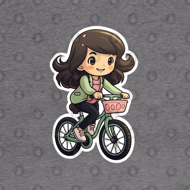Kawaii bike commute by Hochiedesigns